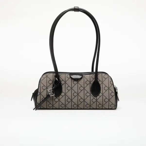 Calvin Klein Чанта Calvin Klein Emblem Trio Jacquard Shoulder Ba Lotus Beige/ Black/ Aop Jacquard Universal
