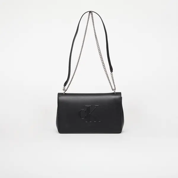 Calvin Klein Чанта Calvin Klein Jeans Sculpted Ew Flap Bag Black Universal