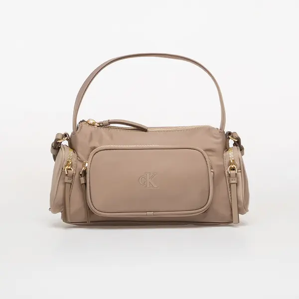 Calvin Klein Чанта Calvin Klein Pocket Nylon Bag W/ Strap Beige Universal