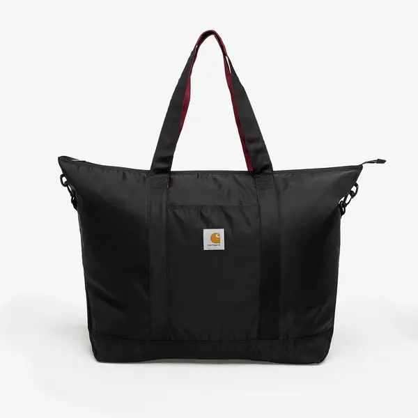 Carhartt WIP Чанта Carhartt WIP Alumni Tote Bag Black/ Scarlet Universal