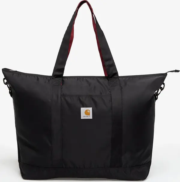 Carhartt WIP Чанта Carhartt WIP Alumni Tote Bag Black/ Scarlet Universal