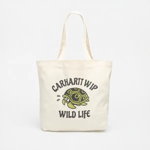 Carhartt WIP Чанта Carhartt WIP Canvas Graphic Tote Wild Life Print/ Natural Universal