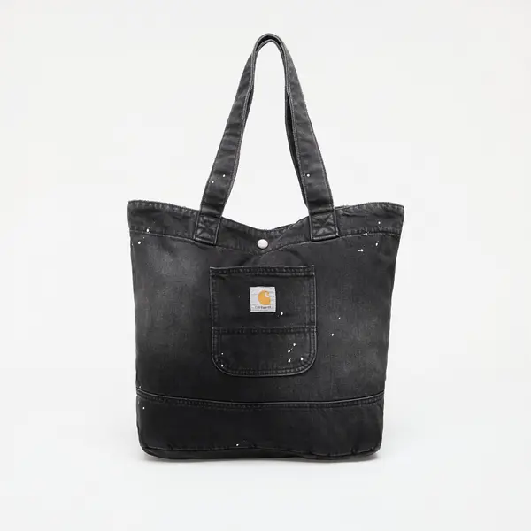 Carhartt WIP Чанта Carhartt WIP Denim Tote Black Destroy Wash, Splatter Universal