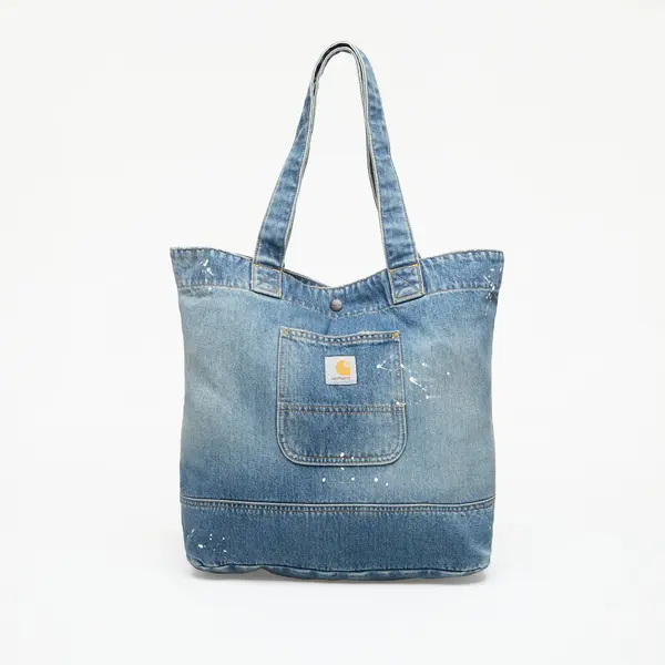 Carhartt WIP Чанта Carhartt WIP Denim Tote Blue Destroy Wash, Splatter Universal