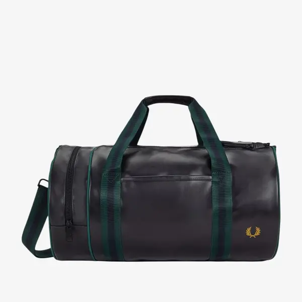 FRED PERRY Чанта Fred Perry Classic Barrel Bag Navy / Grassroots Universal