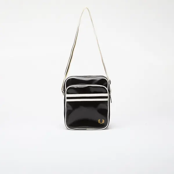 FRED PERRY Чанта FRED PERRY Classic Side Bag Black/ Ecru Universal