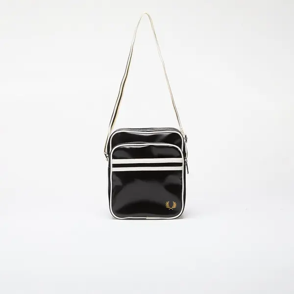 FRED PERRY Чанта FRED PERRY Classic Side Bag Black/ Ecru Universal