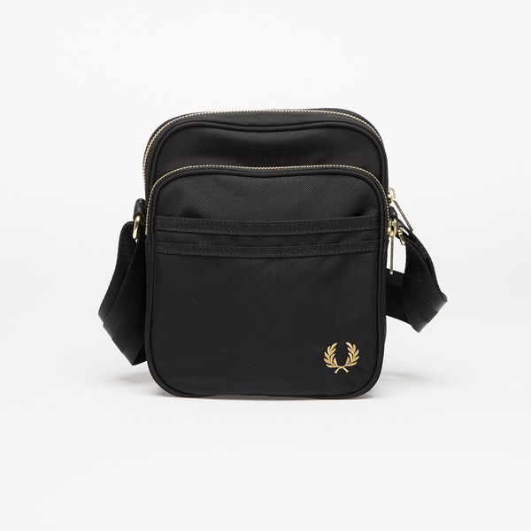 FRED PERRY Чанта FRED PERRY Textured Nylon Side Bag Black Universal