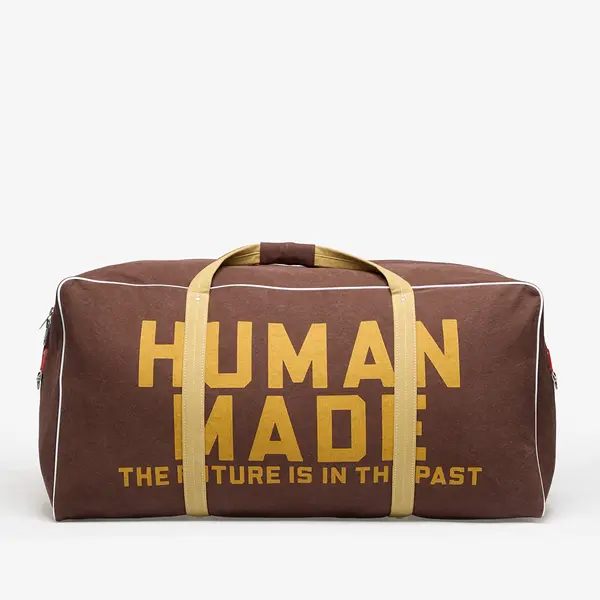 HUMAN MADE Чанта HUMAN MADE Canvas Boston Bag Large Brown Universal