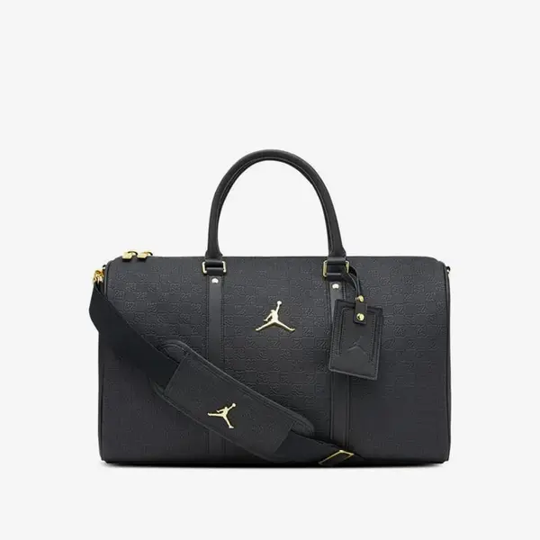 Jordan Чанта Jordan Jam Monogram Duffle Bag Black/ Gold M