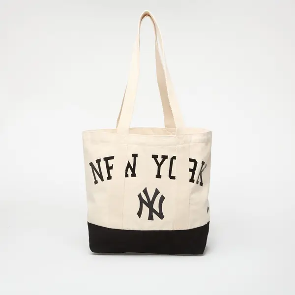 New Era Чанта New Era MLB Tote Bag New York Yankees Ivory/ Black Universal