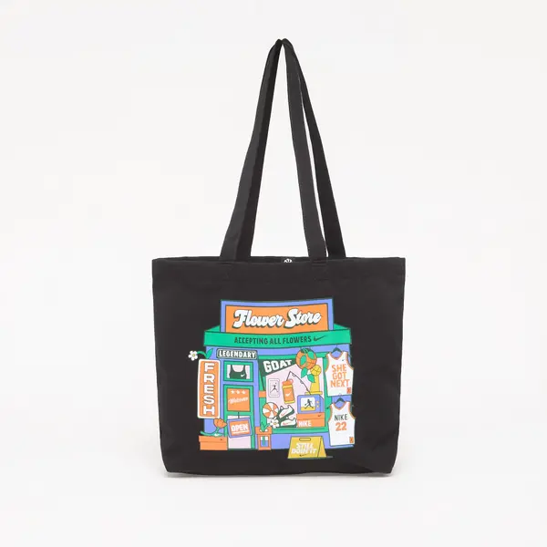 Nike Чанта Nike Heritage Tote Bag 22L Black/ Stadium Green/ White Universal