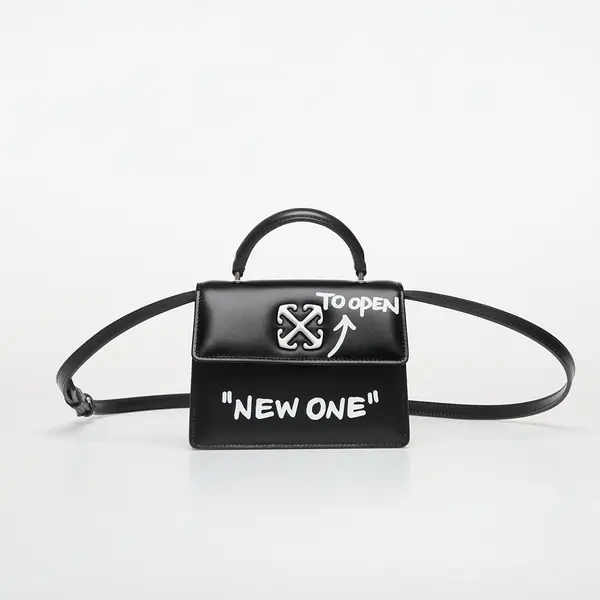 Off-White Чанта Off-White Jitney Baby Quote Black Universal