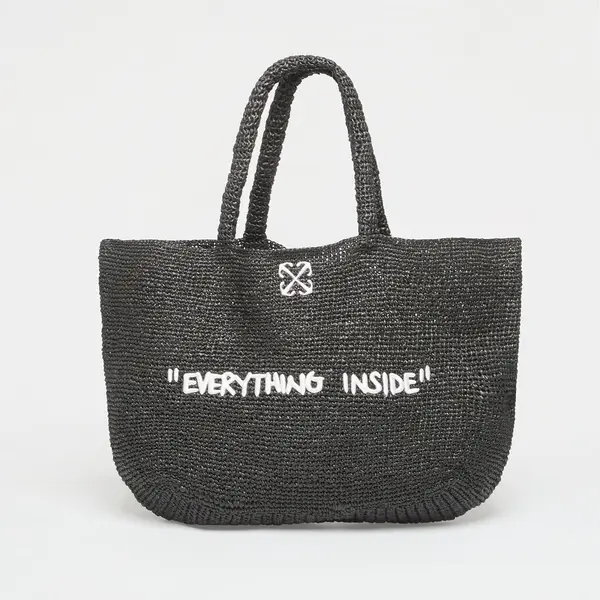 Off-White Чанта Off-White Jitney Tote Quote Black Universal