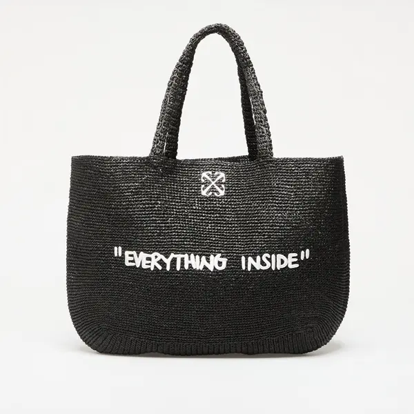 Off-White Чанта Off-White Jitney Tote Quote Black Universal