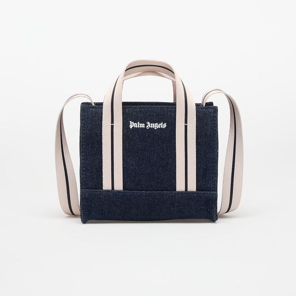 Palm Angels Чанта Palm Angels Denim Mini Tote Denim/ Off White Universal
