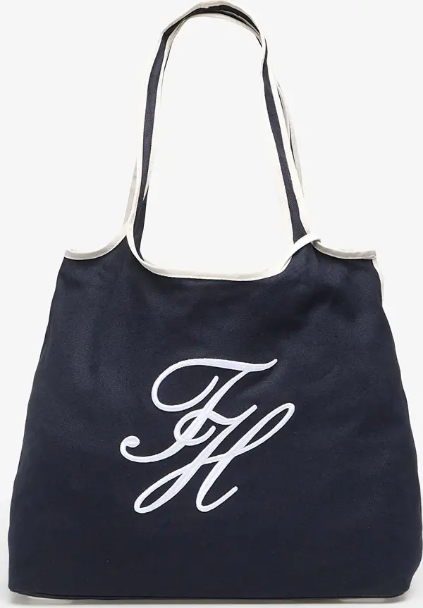 Tommy Hilfiger Чанта Tommy Hilfiger Summer Tote Canvas Navy Universal