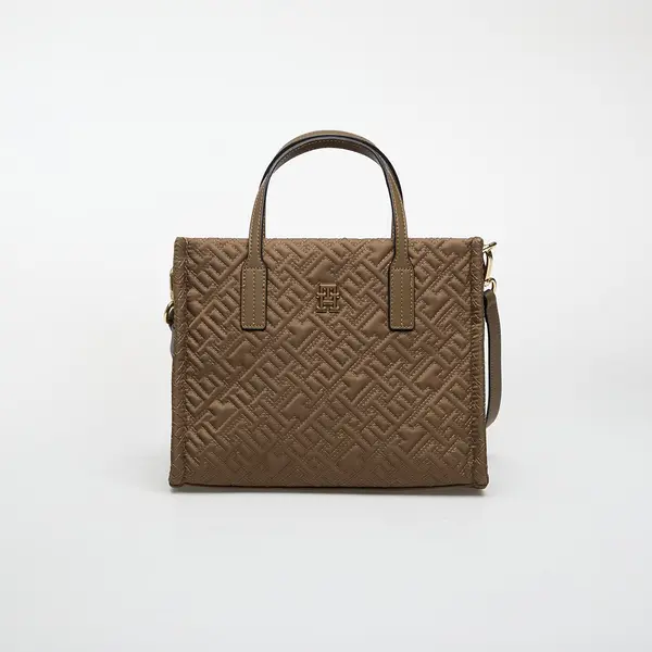Tommy Hilfiger Чанта Tommy Hilfiger Th City Mini Tote Mono Nylon Brown Universal