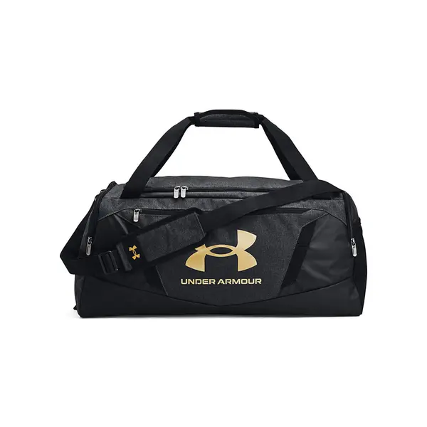 Under Armour Чанта Under Armour Undeniable 5.0 Duffle Md Black Medium Heather/ Black/ Metallic Gold Universal