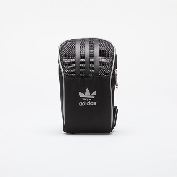 adidas Originals Чанта за кръста adidas Small Item Bag Black / Reflective Silver 1 l