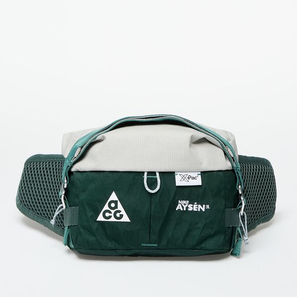 Nike Чанта за кръста Nike ACG Aysén Hip Pack Vintage Green/ Light Iron Ore/ White 3 l