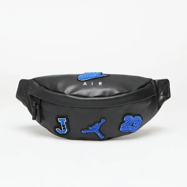 Jordan Чантичка за кръста Jordan Jam Borough Varsity Crossbody Black/ Game Royal Universal