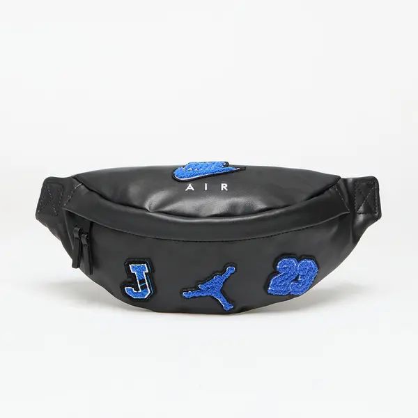 Jordan Чантичка за кръста Jordan Jam Borough Varsity Crossbody Black/ Game Royal Universal