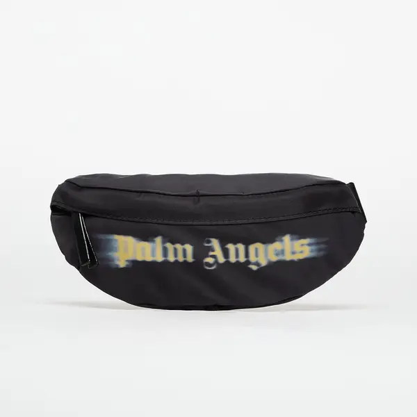 Palm Angels Kids Чантичка за кръста Palm Angels Kids Blurred Logo Fannypack Black/ Ocher Yellow Universal