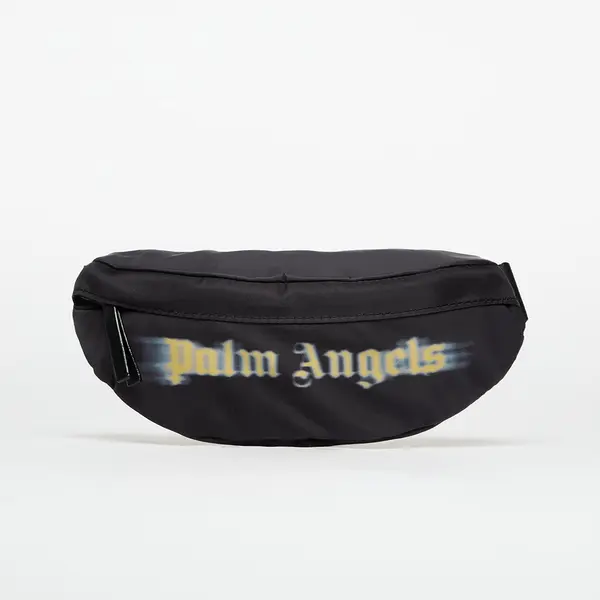 Palm Angels Kids Чантичка за кръста Palm Angels Kids Blurred Logo Fannypack Black/ Ocher Yellow Universal