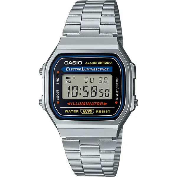 Casio Часовници Casio A168WA-1YES Silver Universal