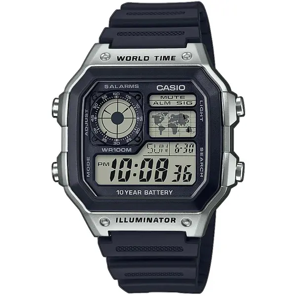 Casio Часовници Casio Collection AE-1200WH-1CVEF Universal