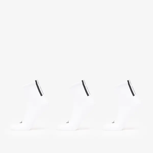adidas Originals Чорапи adidas 3 Stripes 1/4 Socks 3-Pack White/ White/ White S