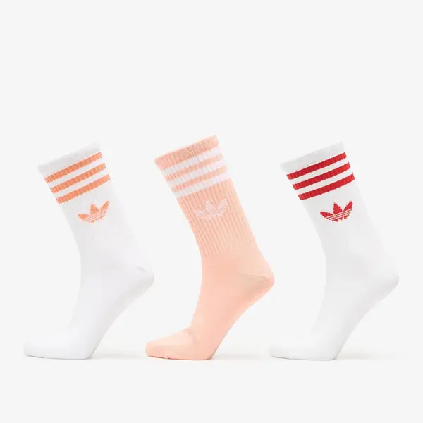 adidas Originals Чорапи adidas 3-Stripes Crew Socks 3 Pairs White/ / White M