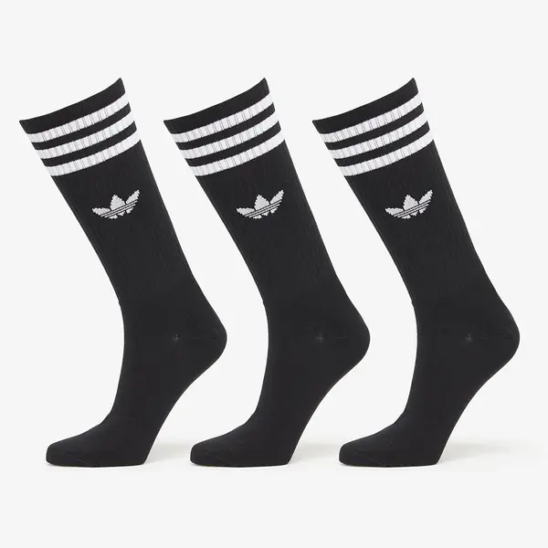 adidas Originals Чорапи adidas High Crew Sock 3-pack Black M