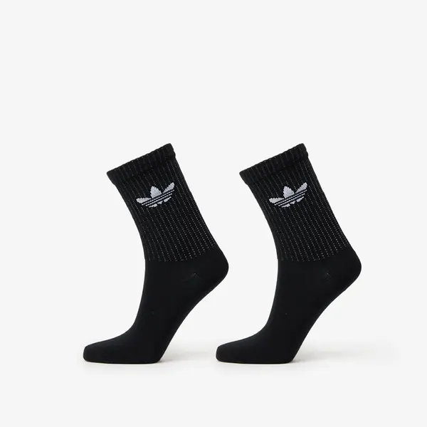 adidas Originals Чорапи adidas Reflective Crew Socks 2-Pack Black/ Reflective Silver/ Putty Mauve S