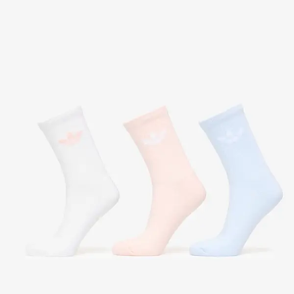 adidas Originals Чорапи adidas Trefoil Crew Sock Cushion 3-Pack White L