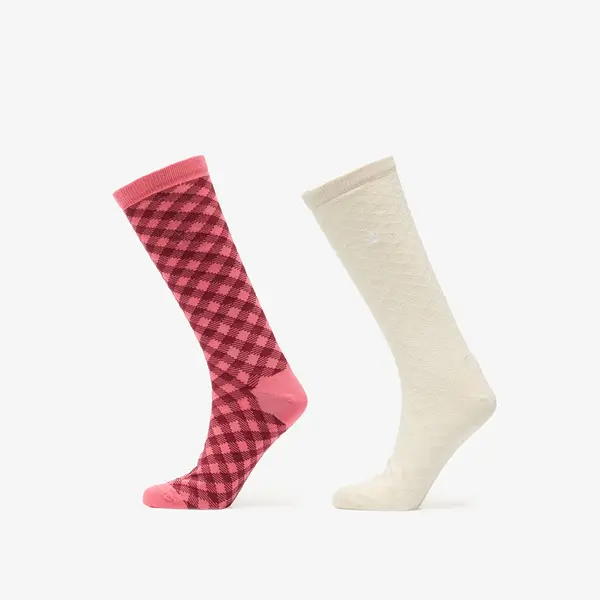 Adidas Чорапи adidas Wales Bonner Check Sock Craft Pink/ Clear Brown L