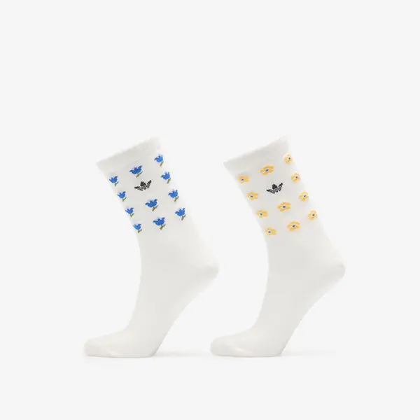 adidas Originals Чорапи adidas X Liberty London Crew Socks 2 Pairs Off White M