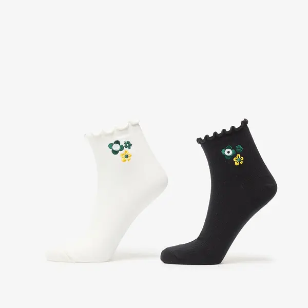 adidas Originals Чорапи adidas X Liberty London Ruff Socks 2 Pairs Off White/ Black M