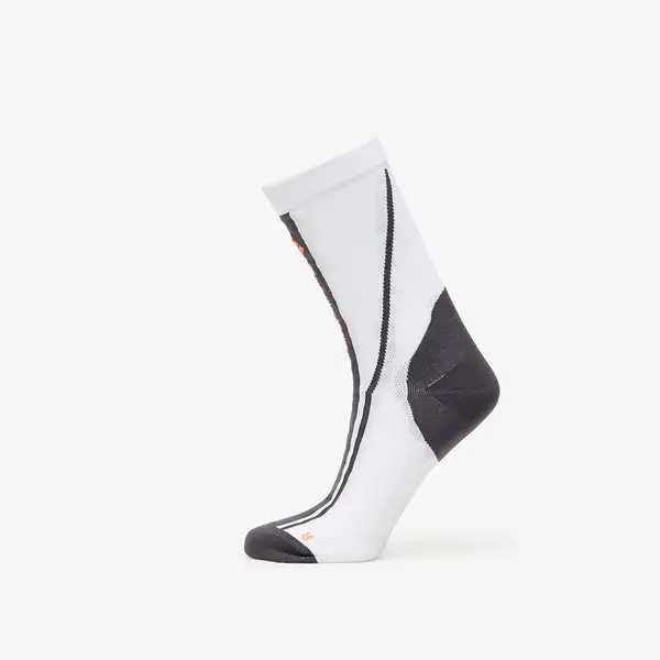 adidas Performance Чорапи adidas x Stella McCartney Crew Socks White/ Utility Black/ App Signal Orange M