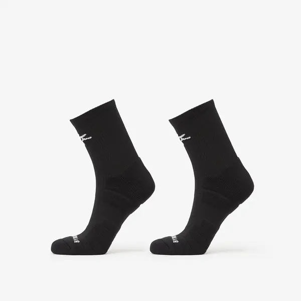 BANDIT Чорапи Bandit Cushion Run "Sunburst" Quarter Socks 2-Pack Black/ White XS/S