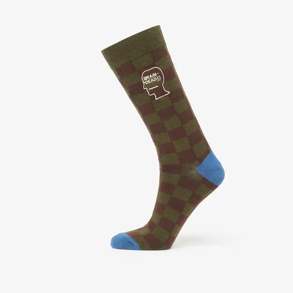 Brain Dead Чорапи Brain Dead Logohead Dress Socks Chckr Universal