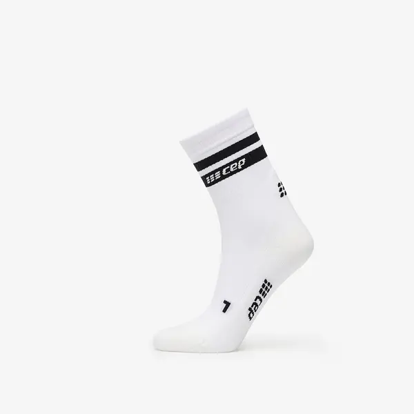 CEP Чорапи CEP 80's Mid Cut Compression Socks White/ Black S