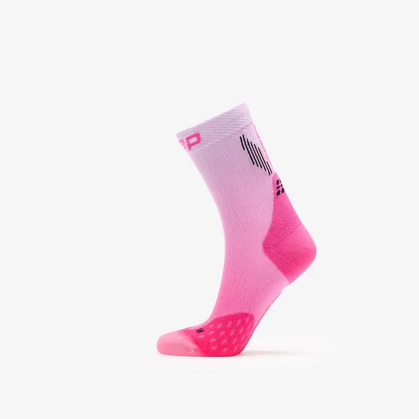 CEP Чорапи CEP Mid Cut Gradient Socks Pink/ Lilac Fade L
