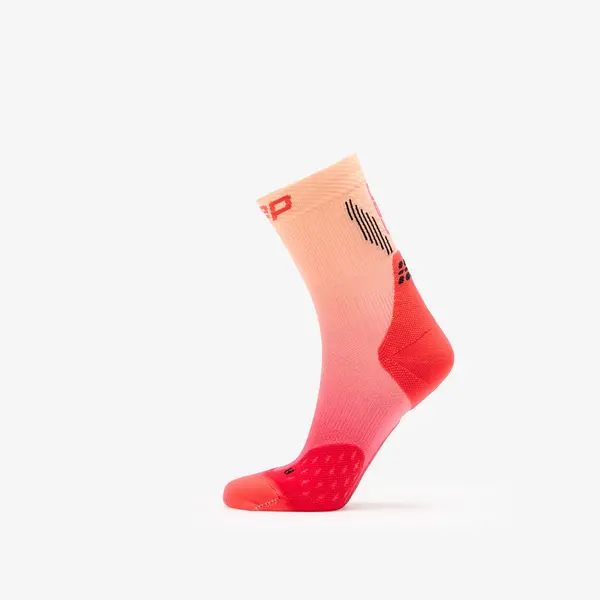 CEP Чорапи CEP Mid Cut Gradient Socks Red/ Marigold Fade L