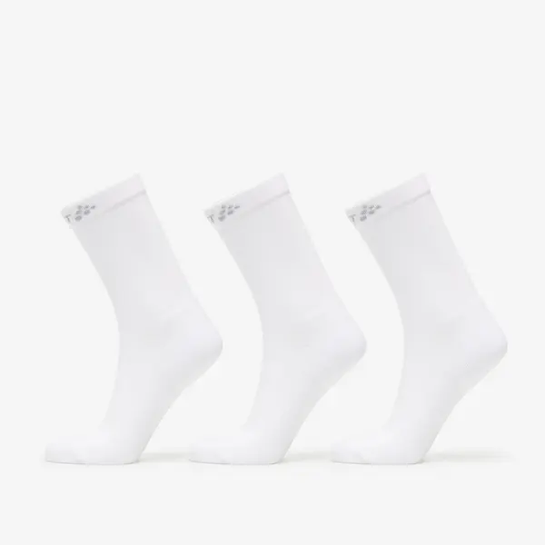 Craft Чорапи Craft Core Dry High Sock 3-Pack White 46-48