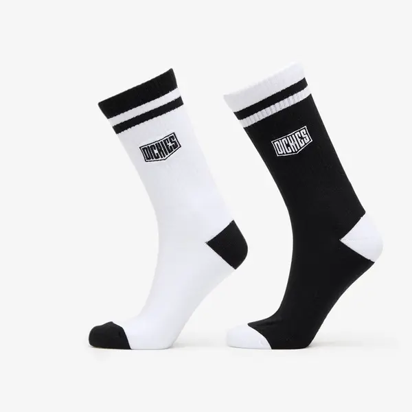 Dickies Чорапи Dickies Philipsburg Socks 2-Pack White/ Black S