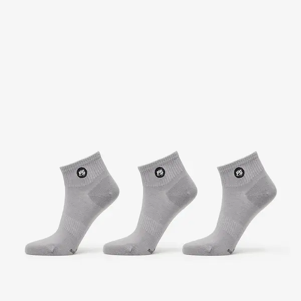 FTSHP Чорапи Footshop Ankle Socks 3-Pack Grey 36-38