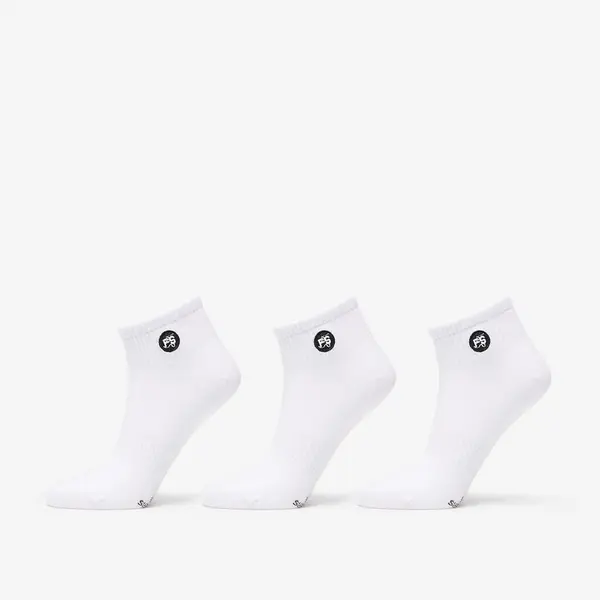 FTSHP Чорапи Footshop Ankle Socks 3-Pack White 39-42