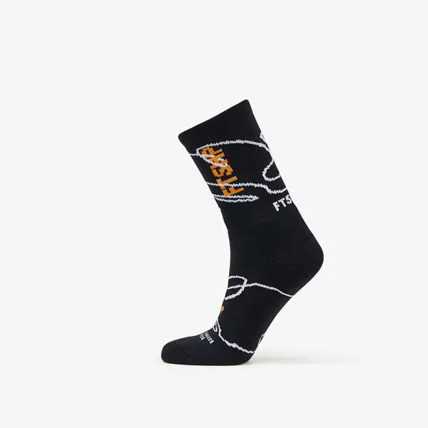 FTSHP Чорапи Footshop The Skateboard Socks Black/ Orange 43-46